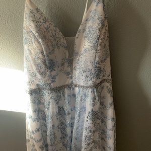 Camille La Vie Blue sparkly dress